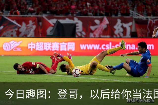 今日趣图：登哥，以后给你当法国队队长，今年的金球奖你看......